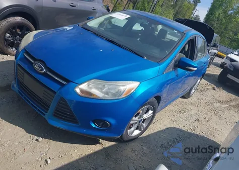 2014 Ford Focus Se from USA, damaged, VIN 1FADP3F2XEL221639